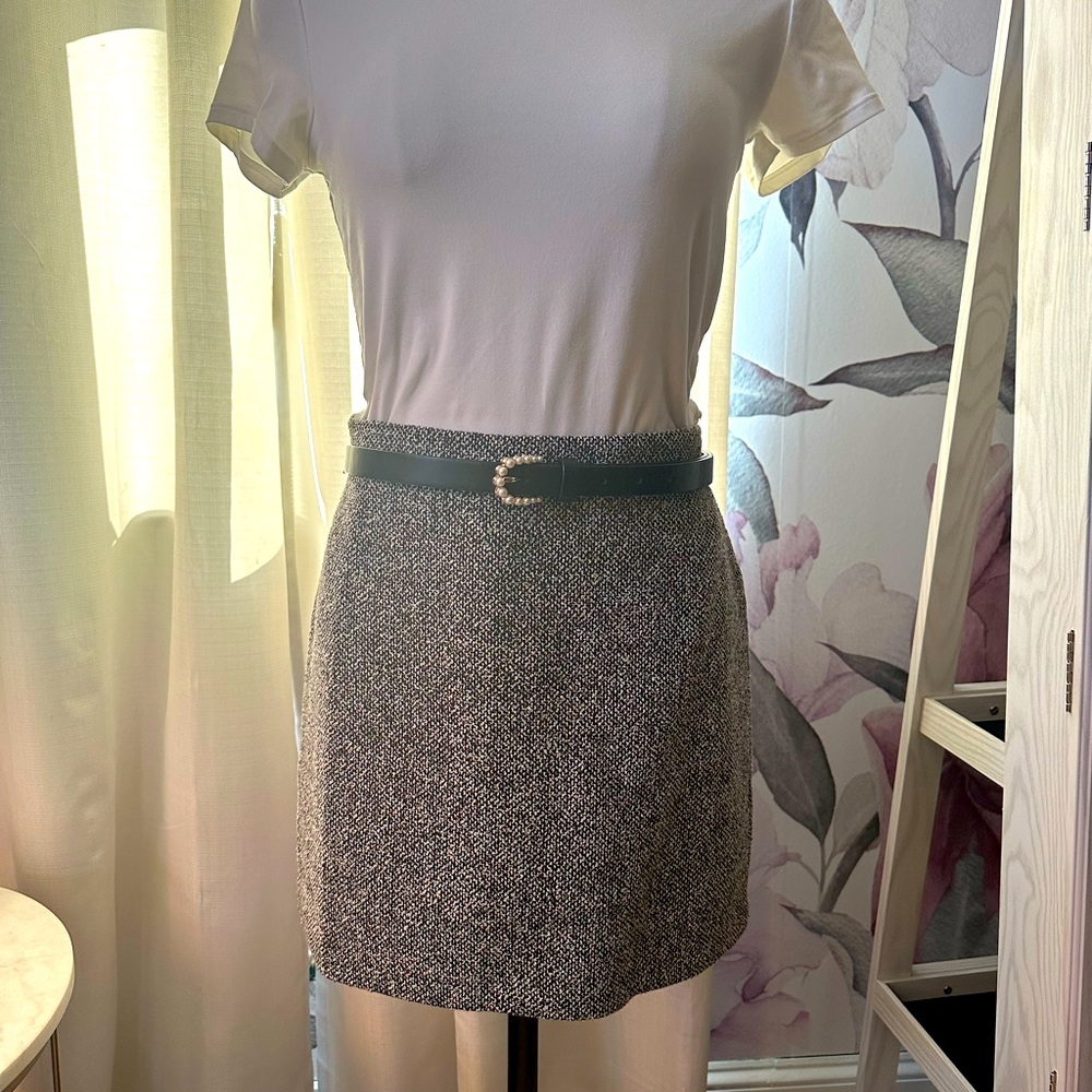 H&M Tweed Style Mini Skirt